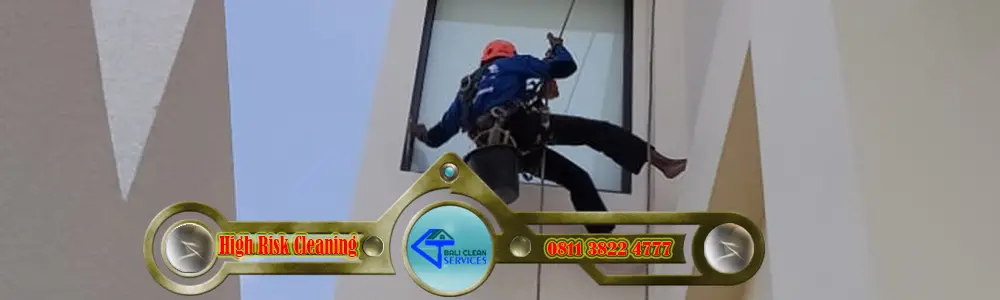 aspek pekerjaan spesialis high risk cleaning service di Bali