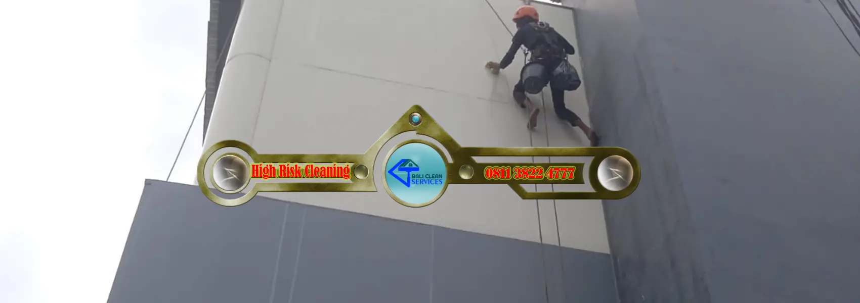 spesialis high risk cleaning service di Bali
